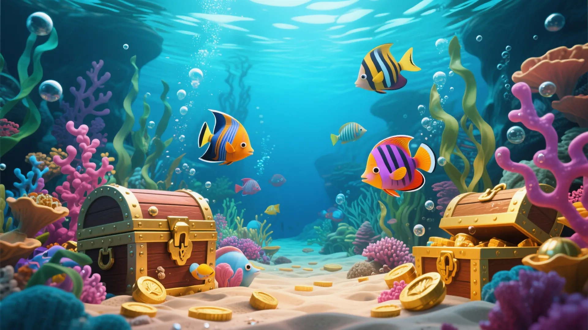 捕鱼来了 - 海底世界